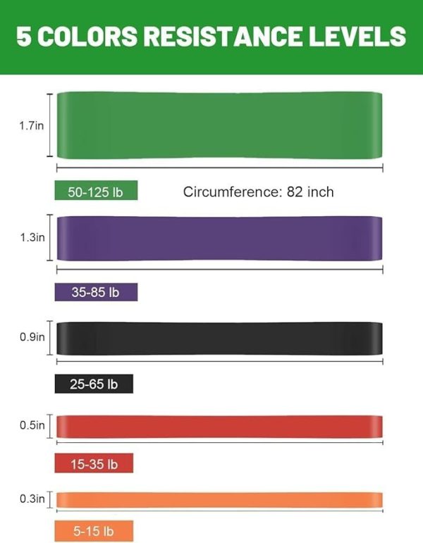 61J6US-H8GL._AC_SY879_-1.jpg Resistance Bands Set – Pull Up Assist & Workout Bands for Fitness & Physical Therapy