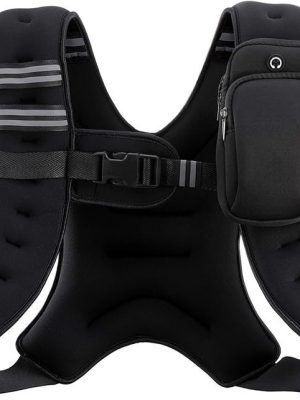 710yBz6hfUL._AC_SX679_-1.jpg Adjustable Weighted Vest (6–30lb) with Reflective Stripes – For Training & Running