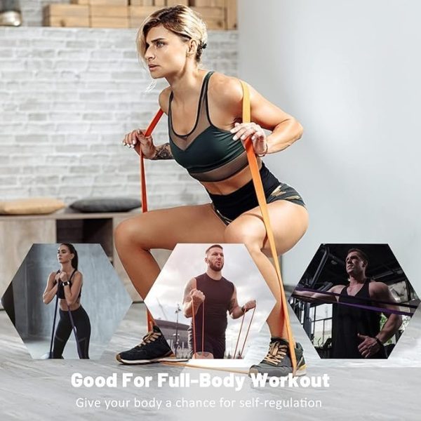 71rn9wFkmmL._AC_SX679_-1.jpg Resistance Bands Set – Pull Up Assist & Workout Bands for Fitness & Physical Therapy