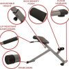 81tGu3T1VL._AC_SX679_-1.jpg Foldable Hyperextension Roman Chair - Adjustable Sit-Up Bench for Glutes & Abs